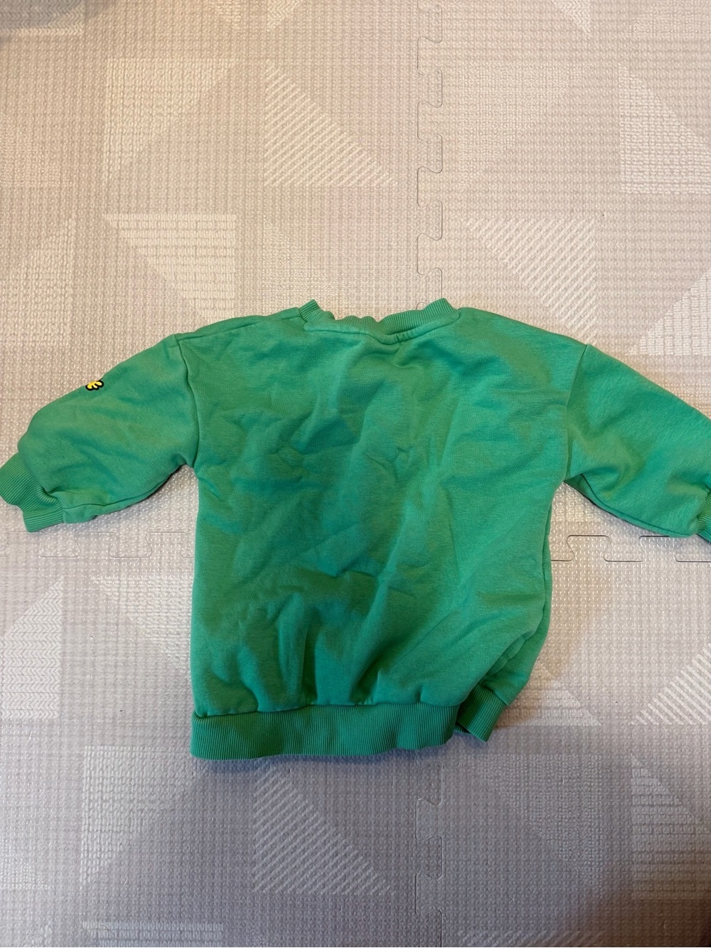 Next Direct Green Kids Christmas Character Sweatshirt - Picture 3 of 3